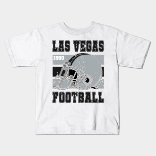 Las Vegas Retro Football Kids T-Shirt